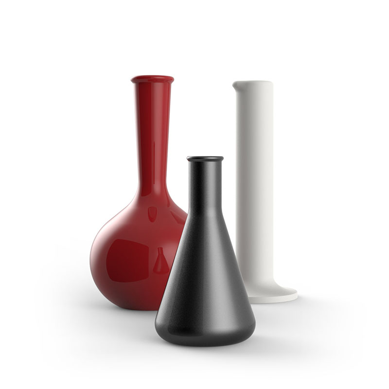 Pots Chemistubes Vondom : Flask, Erlenmeyer et Pipe