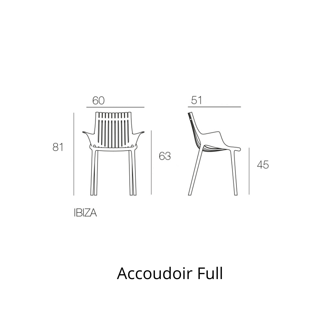 Collection Ibiza Armchair Vondom