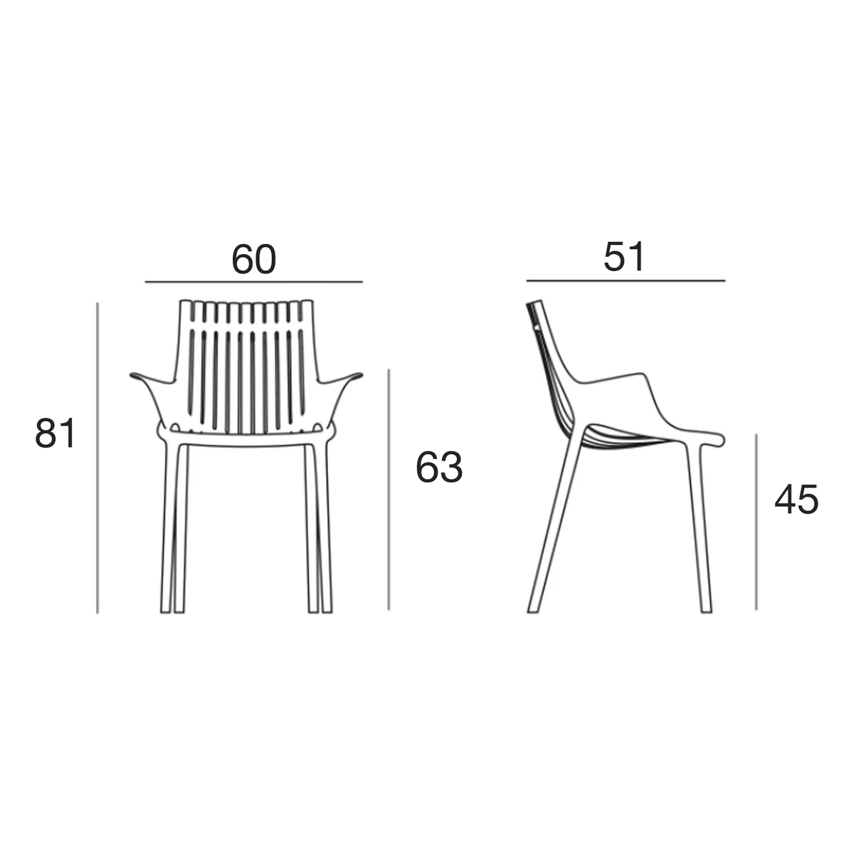 Collection Ibiza Armchair Vondom