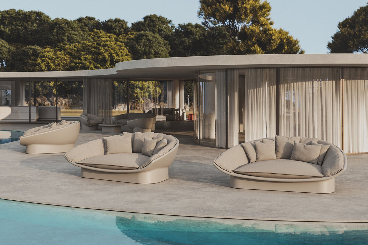 Collection Luna Daybed Finition structure Mate Vondom - 4