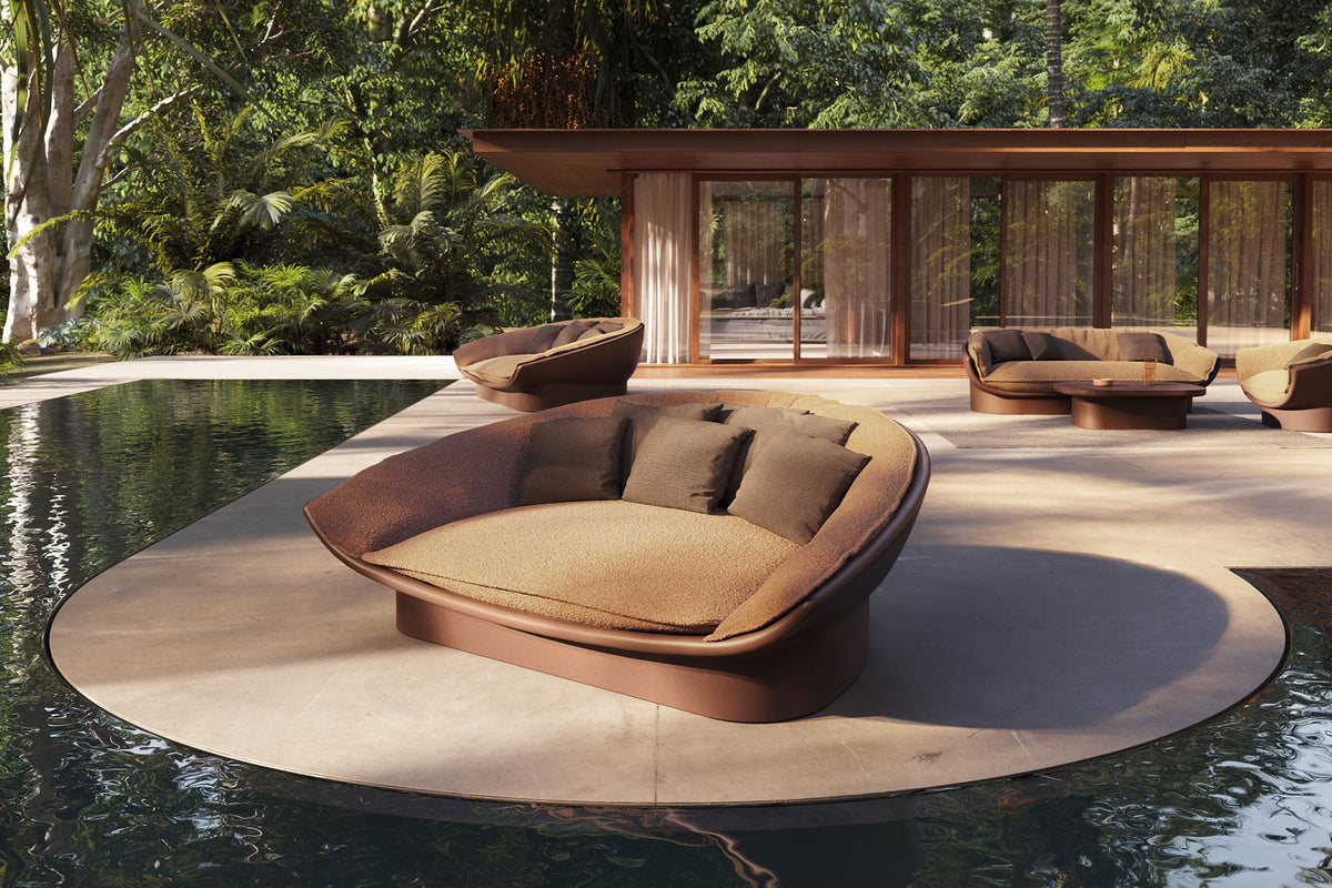 Collection Luna Daybed Finition structure Mate Vondom - 7