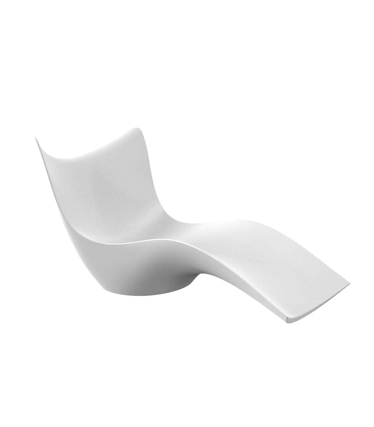 Collection Surf Sun Lounger Finition Mate Couleur Blanc Vondom