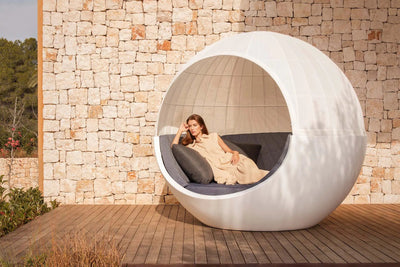 Daybed Lumineux avec Auvent L- Collection Moon Vondom - 4