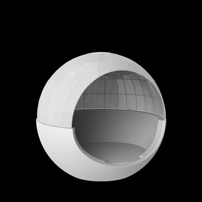 Daybed Lumineux avec Auvent L- Collection Moon Vondom