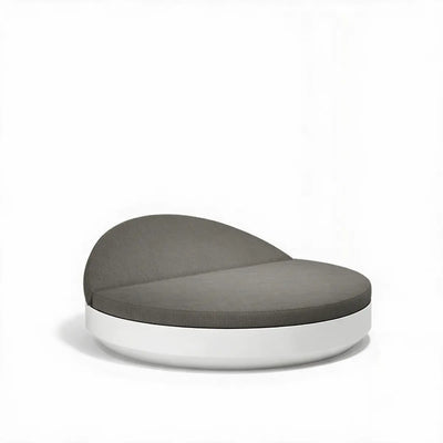 Lit de Jardin Inclinable Finition structure Mate Couleur structure Blanc - Collection Vela Vondom