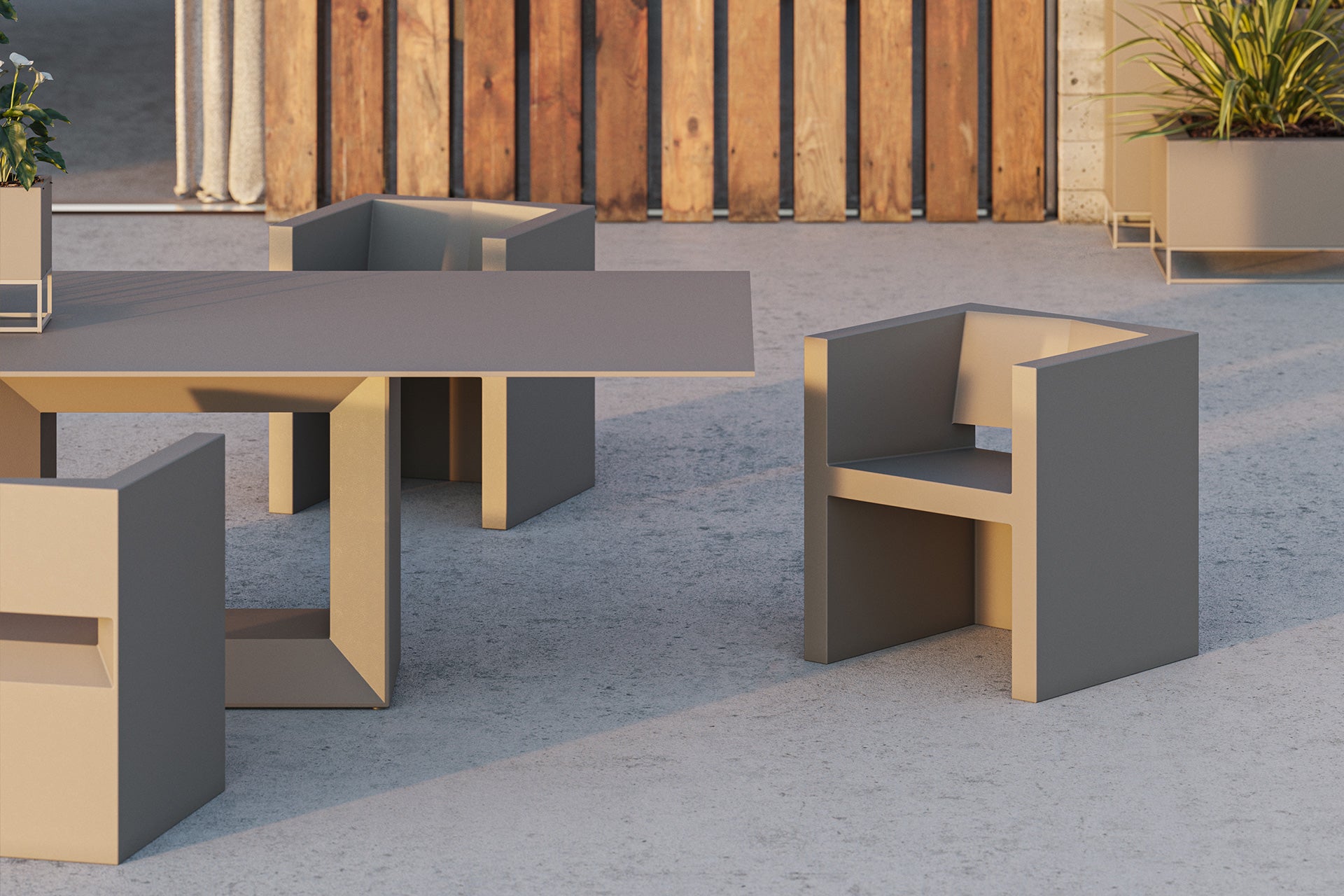 Table de Jardin - Vela LED