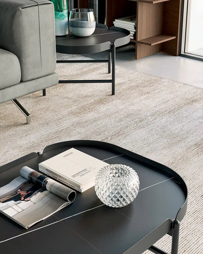 table basse avec rebord