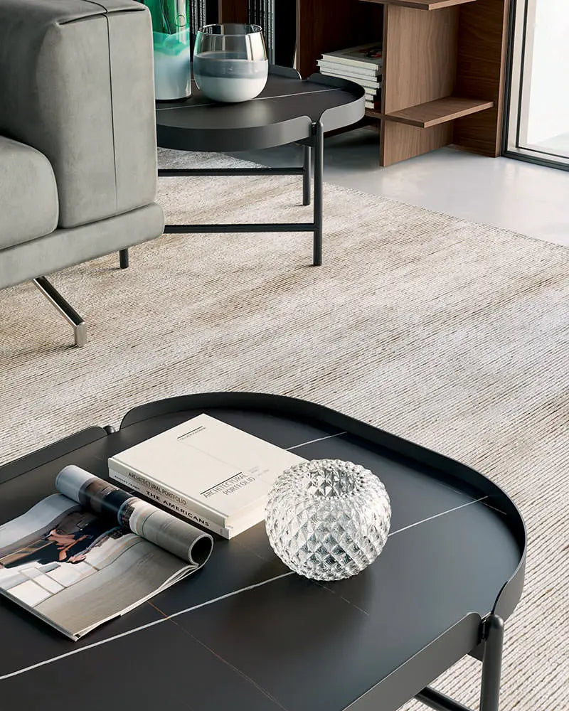 table basse avec rebord