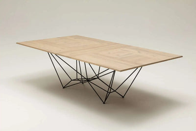 table industrielle extensible 12 personnes