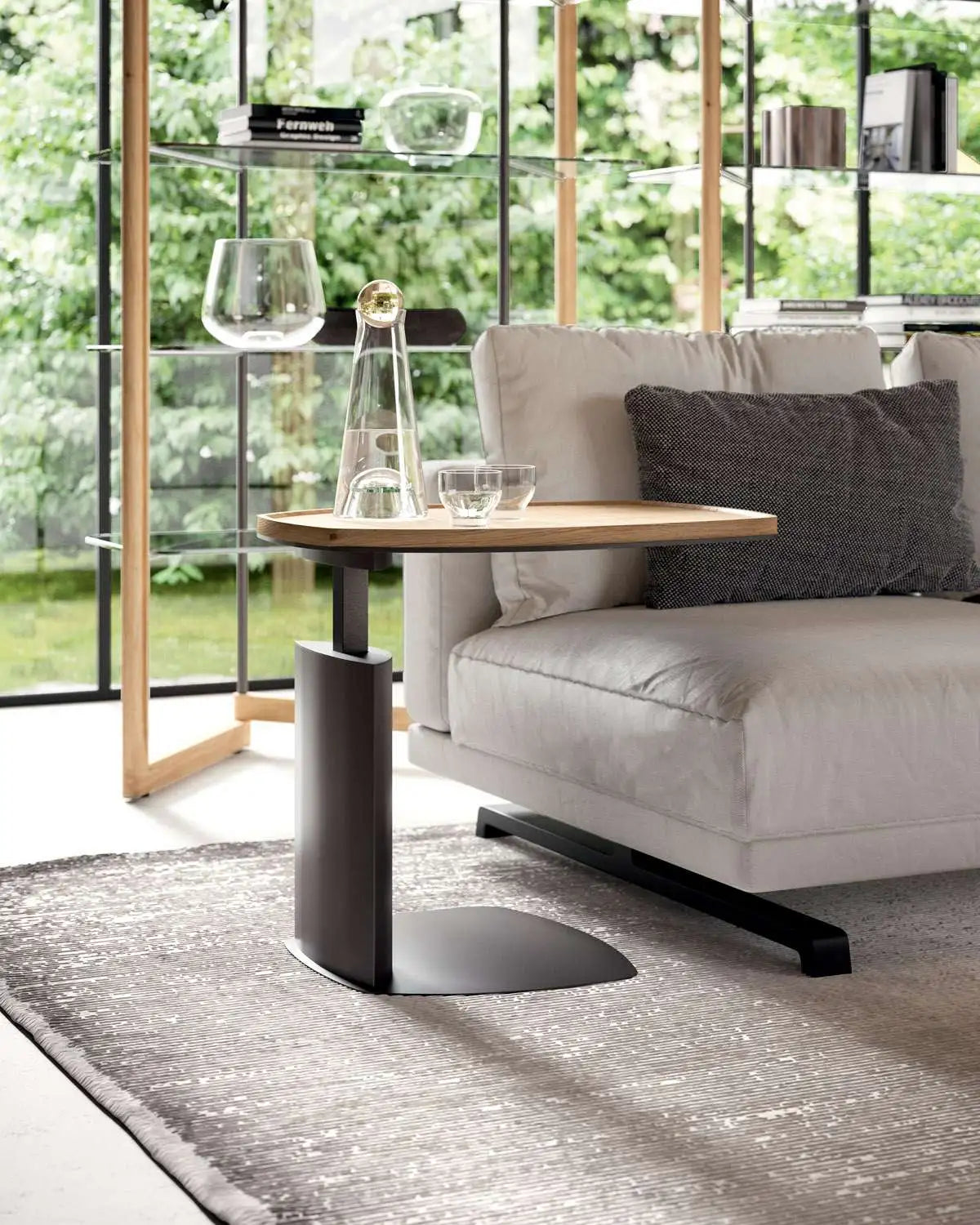 bout de canapé plateau amovible