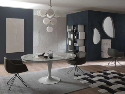 table design extensible pied central