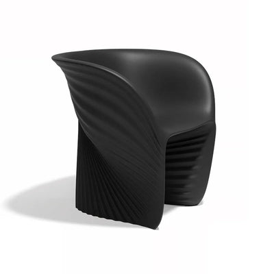 Fauteuil Plastique pour Terrasse Couleur Noir - Collection Biophilia Vondom