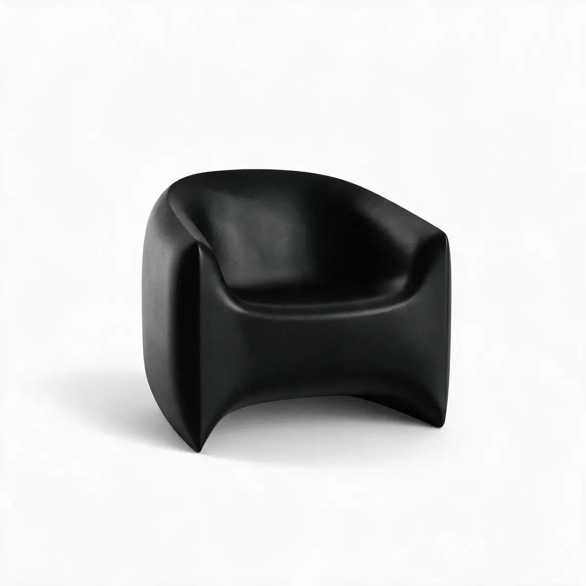 Fauteuil Collection Blow Finition Mate Couleur Noir Vondom