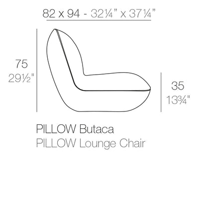 Fauteuil Collection Pillow Vondom