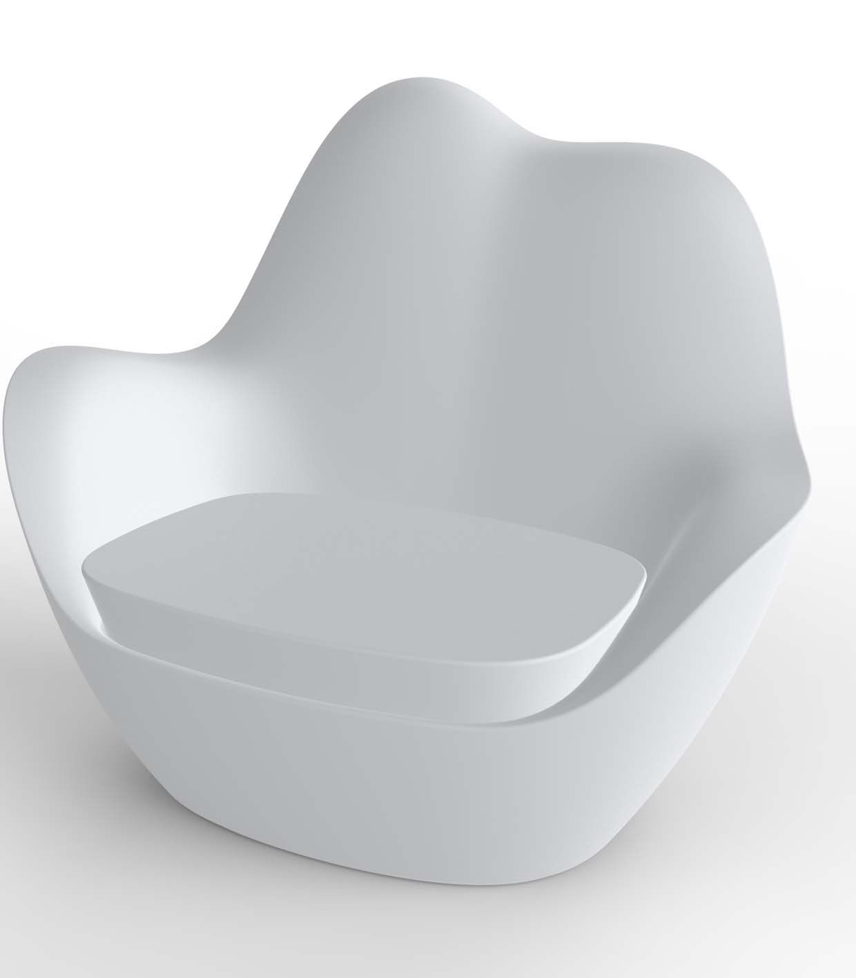 Fauteuil Collection Sabinas Vondom Couleur structure Blanc