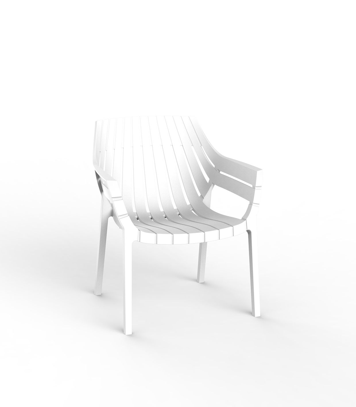 Fauteuil Collection Spritz Vondom Couleur Blanc