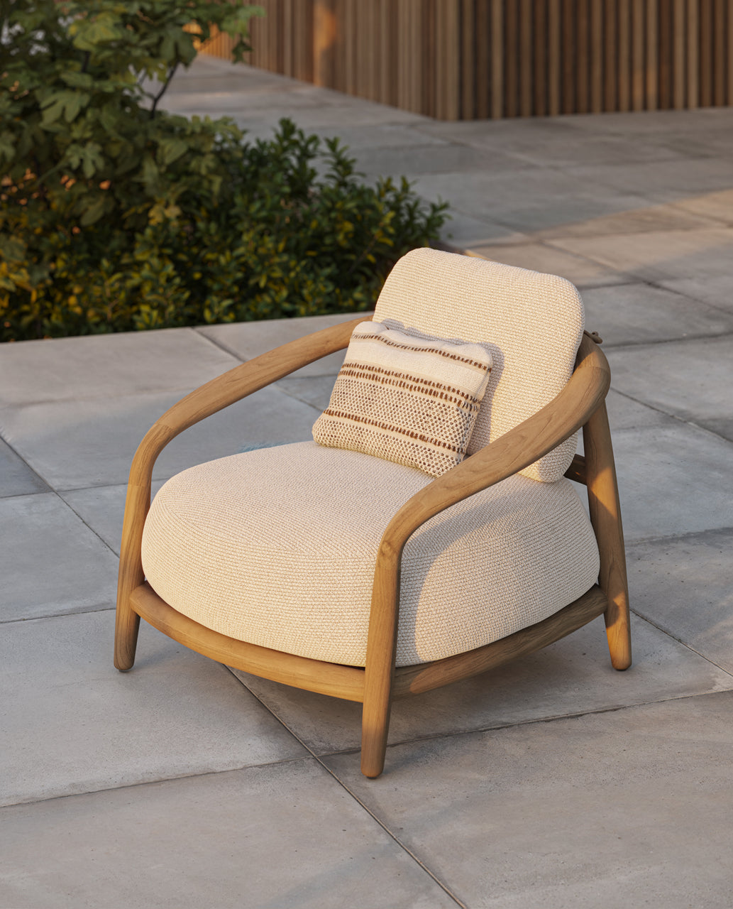 Fauteuil Confortable Extérieur en Bois Title Default Title - Collection Fusta Vondom - 2