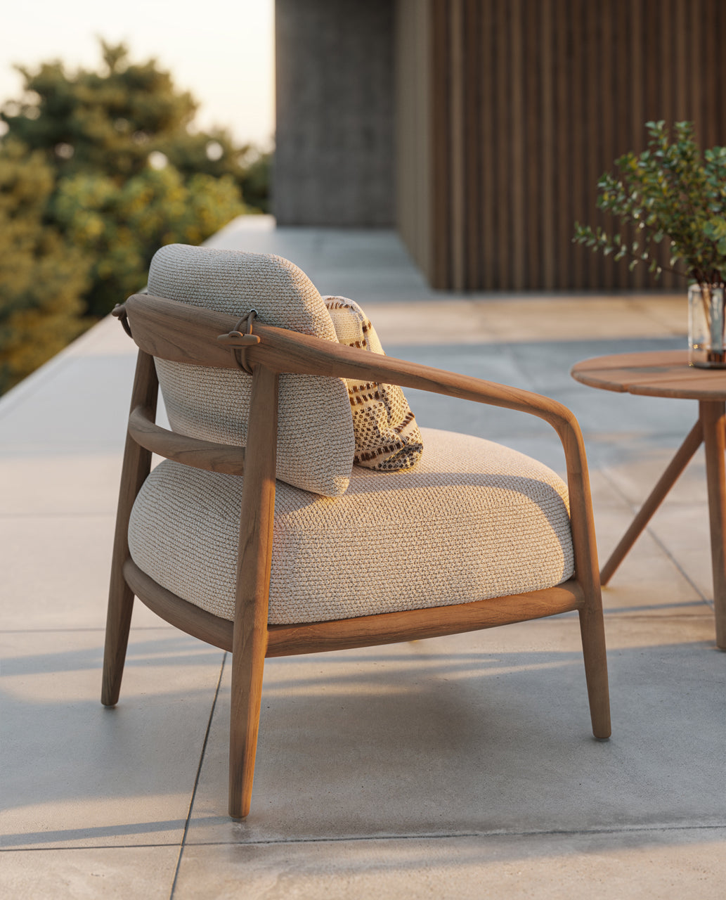 Fauteuil Confortable Extérieur en Bois Title Default Title - Collection Fusta Vondom - 3