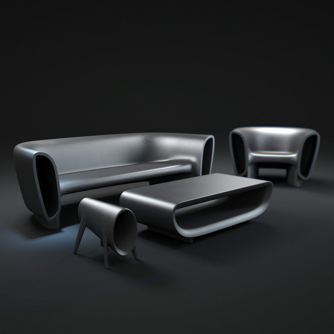 Fauteuil Coque Plastique Design - Collection Bum-Bum Vondom - 2