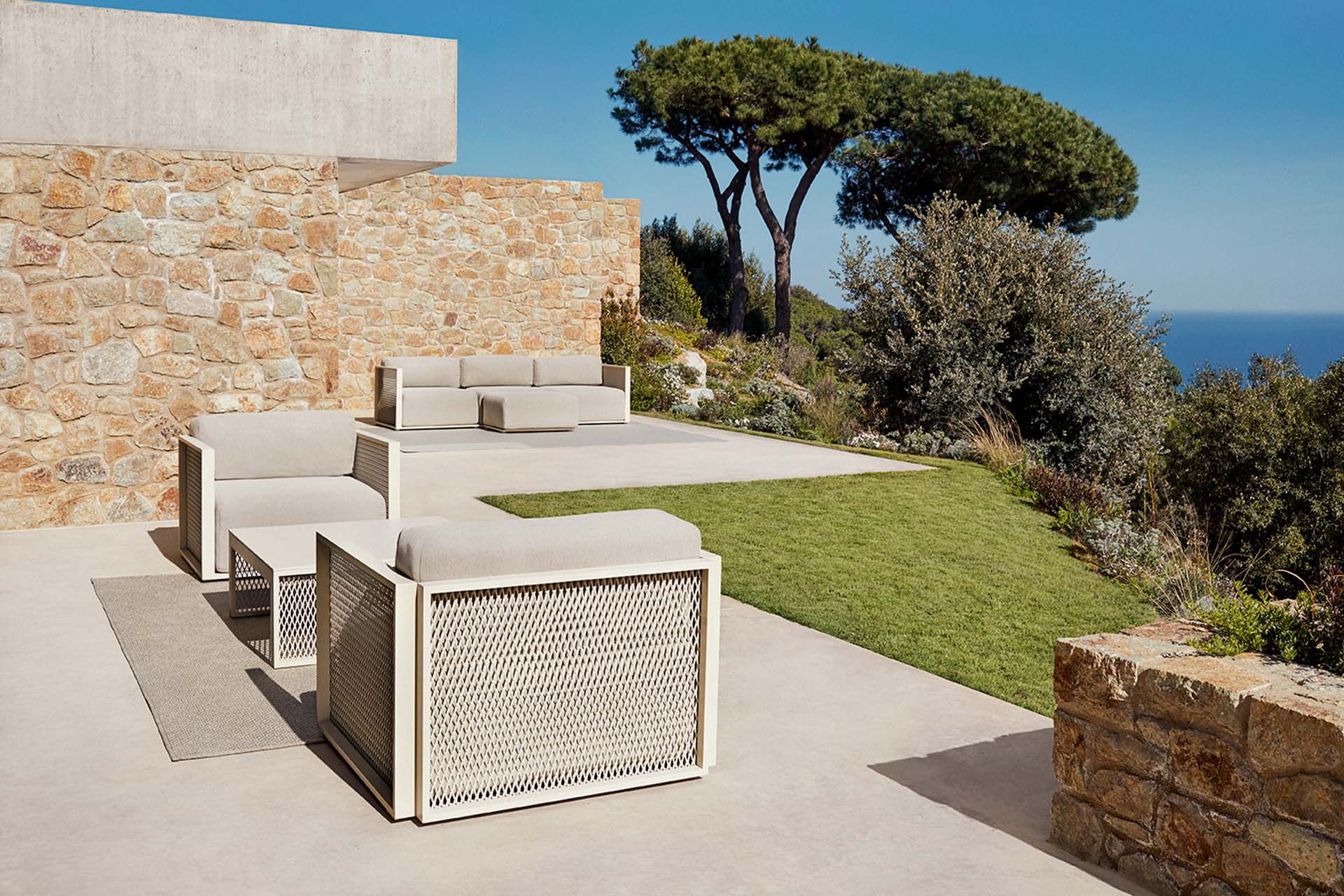 Fauteuil de Jardin Confortable en Aluminium - Collection The Factory Vondom - 2