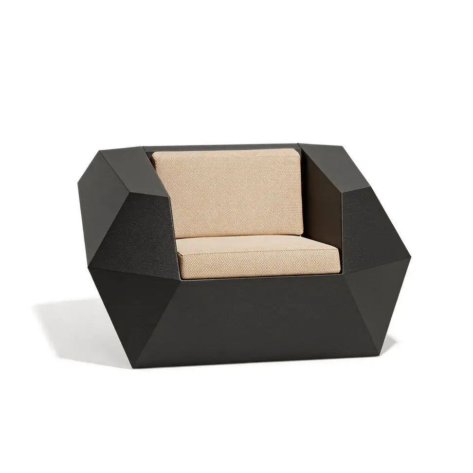 Fauteuil Collection Faz Vondom Couleur structure Noir