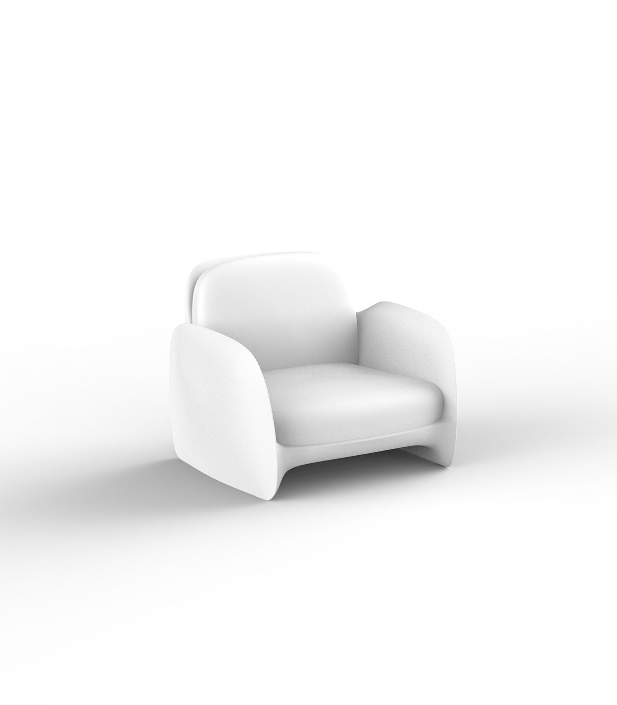 Fauteuil Terrasse d'Hotel Couleur structure Blanc - Collection Pezzettina Vondom