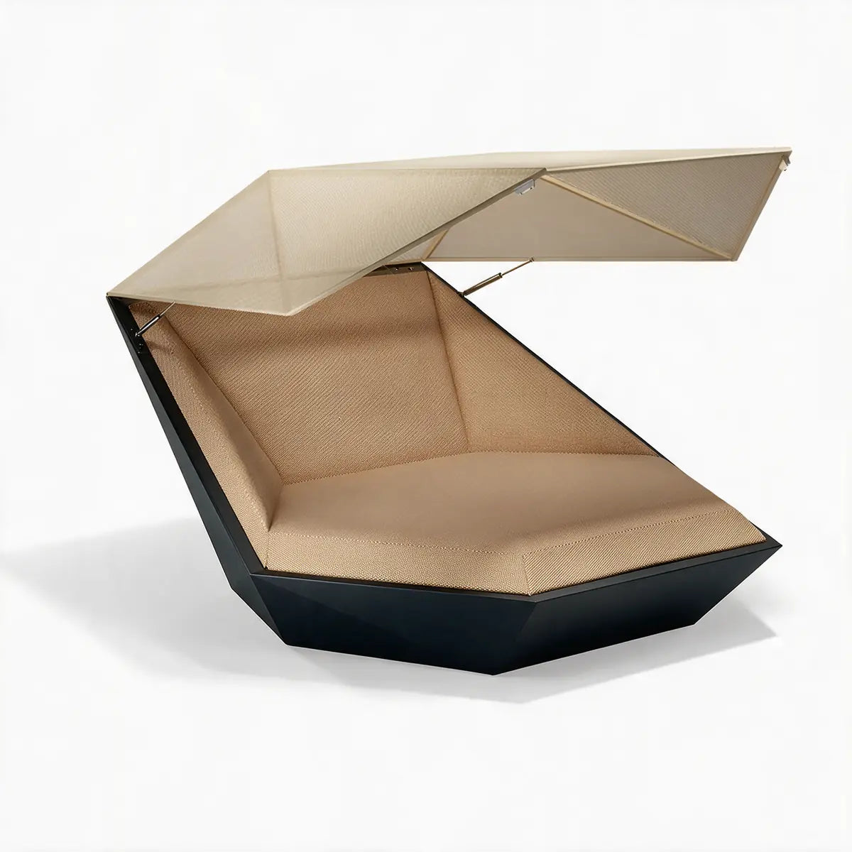 FAZ Daybed Vondom Couleur structure Noir Collection Faz Cosy