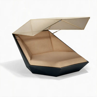 FAZ Daybed Vondom Couleur structure Noir Collection Faz Cosy