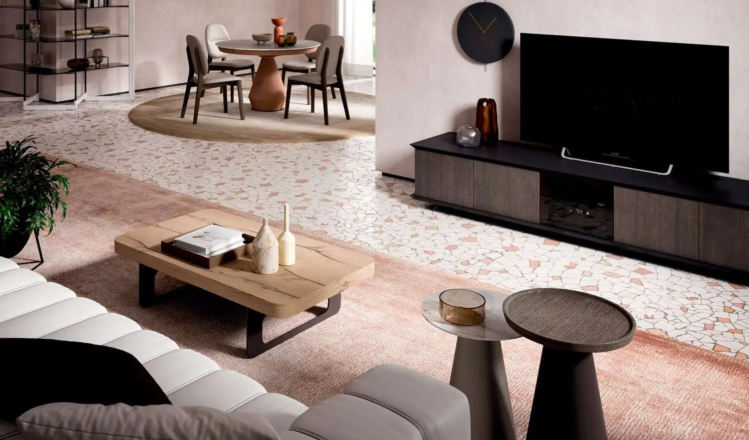 table basse rectangulaire modulable