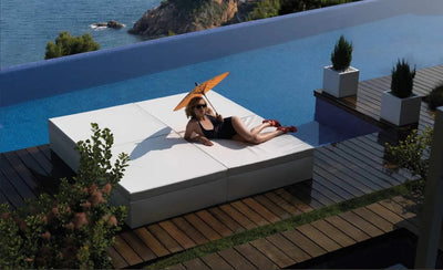 Grand Lit de Jardin Collection Jut Vondom - 2