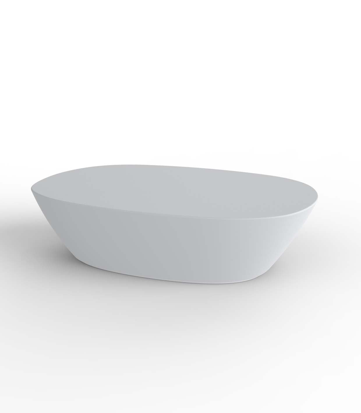 Insolite Table Basse Originale Finition Mate Couleur Blanc Collection Sabinas Vondom
