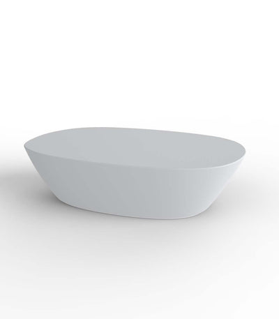 Insolite Table Basse Originale Finition Mate Couleur Blanc Collection Sabinas Vondom