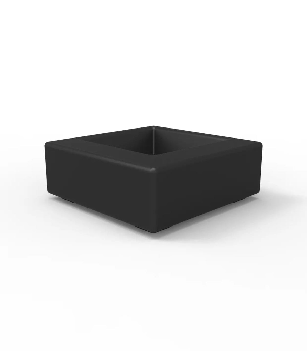 Jardinière Collection Kes Vondom Finition Mate Couleur Noir