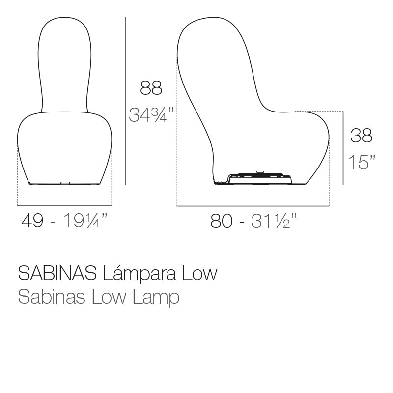 Lampadaire de Sol Extérieur Collection Sabinas Vondom - 6