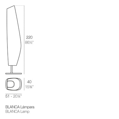Lampadaire d'Extérieur Collection Noma LED Haut Vondom - 6