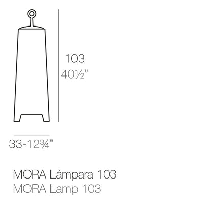 Lampe Mora d'Extérieur en Polyethylene Collection Noma Vondom - 10