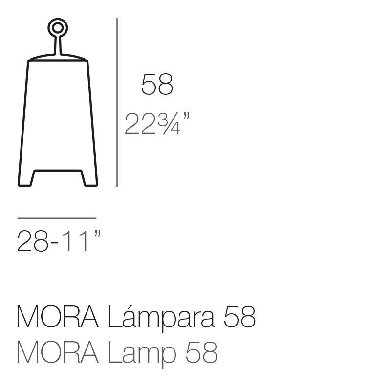 Lampe Mora d'Extérieur en Polyethylene Collection Noma Vondom - 9