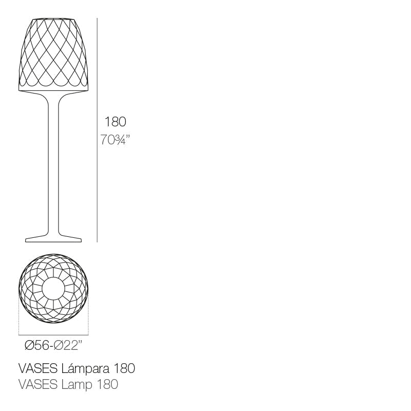 Lampe Vase Vondom Collection Vases - 11