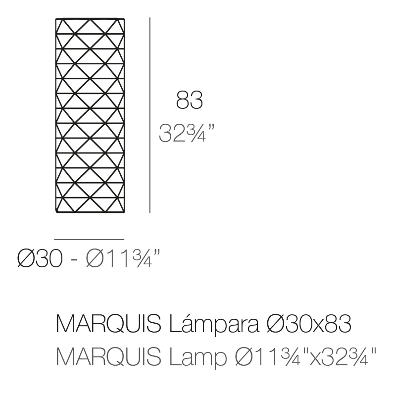 Lampes Collection Marquis à Poser par Terre Design Vondom - 11