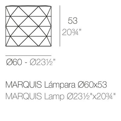 Lampes Collection Marquis à Poser par Terre Design Vondom - 8