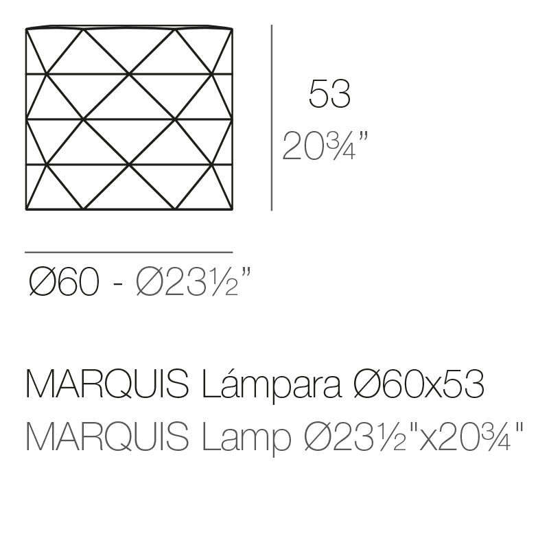 Lampes Collection Marquis à Poser par Terre Design Vondom - 8