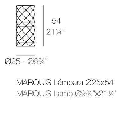 Lampes Collection Marquis à Poser par Terre Design Vondom - 9