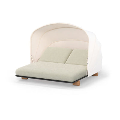 Daybed - Milos avec Auvent Aluminium noir