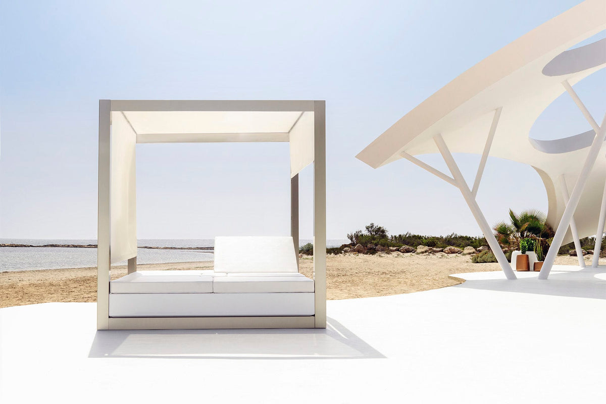 Lit de Jardin Lumineux avec 4 Dossiers - Collection Vela Vondom - 6