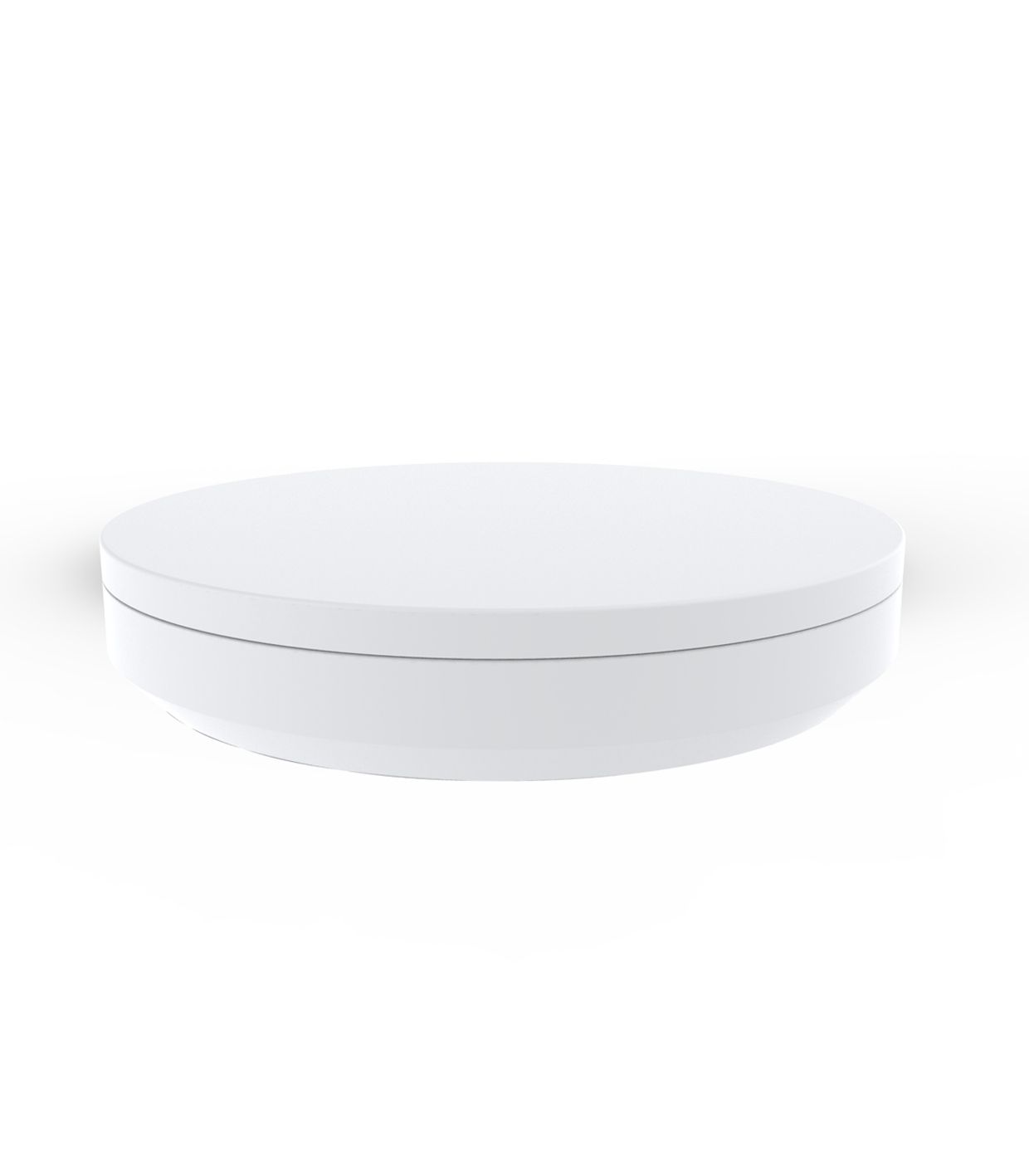 Lit de Jardin Rond Finition structure Mate Couleur structure Blanc - Collection Vela Vondom