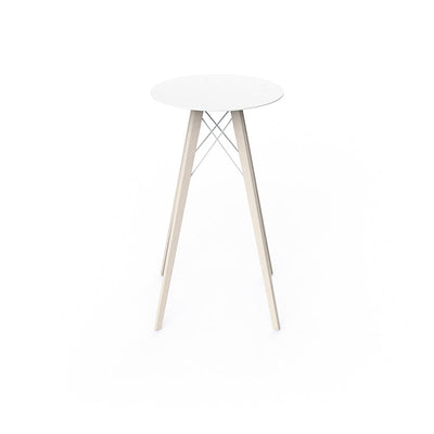 Mange Debout Blanc et Bois Rond - FAZ Collection Faz Wood Vondom - 5
