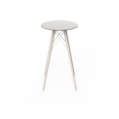 Mange Debout Blanc et Bois Rond - FAZ Collection Faz Wood Vondom - 6