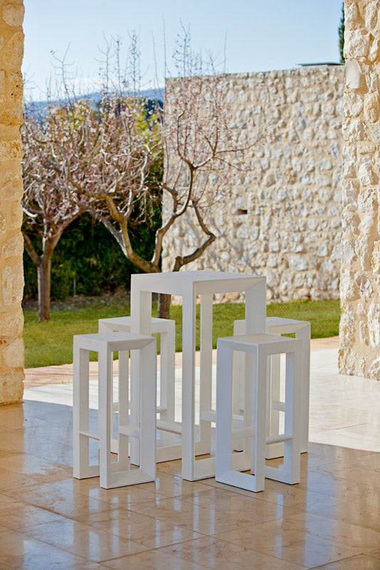 Mange Debout Collection Frame en Polypropylene Couleur Blanc Vondom - 2
