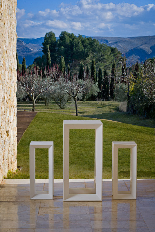 Mange Debout Collection Frame en Polypropylene Couleur Blanc Vondom - 3