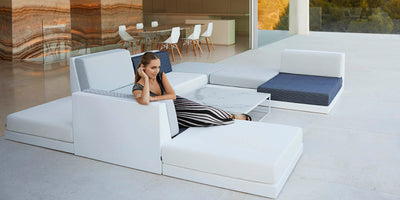 Méridienne Collection Pixel Taille 100x203x63 cm Vondom - 11